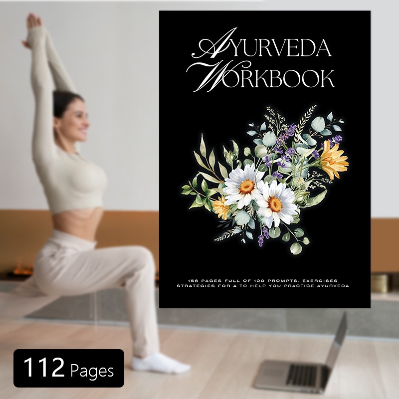 Health Wellness Journal - دفتر يوميات جديد للعافية الأيورفيدية من