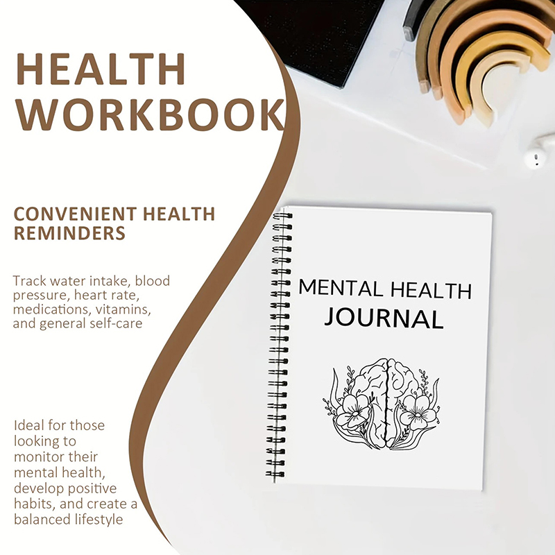 دفتر جديد للصحة النفسية، مخطط  - مراجعة Health Wellness Journal وسعره