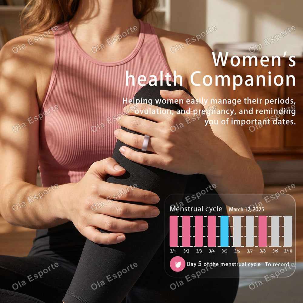 خاتم ذكي للرجال والنساء، جهاز  - مراجعة Health Wellness Activities وسعره
