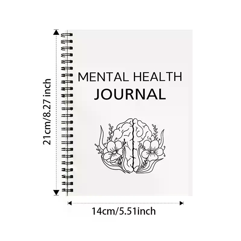 دفتر صحة عقلية، مخطط صحة عقلية - مراجعة Health Wellness Journal وسعره