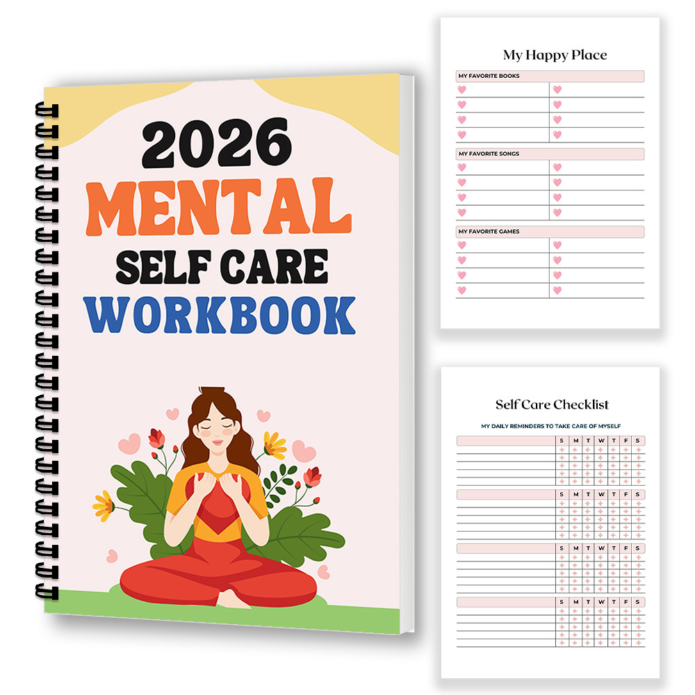 1 قطعة: كتاب تمارين العناية ال - مراجعة Health Wellness Journal وسعره