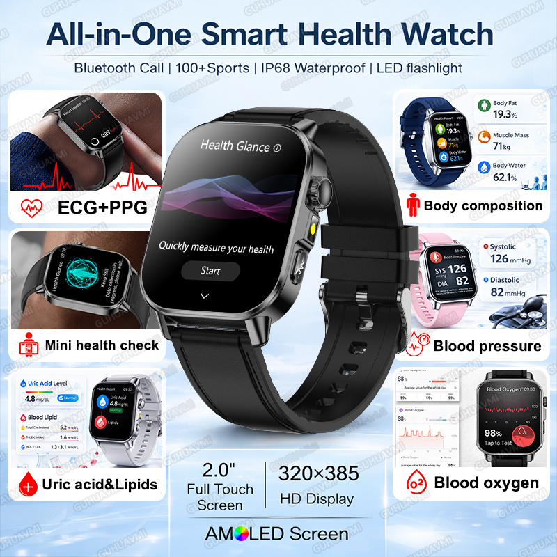 ساعة ذكية 2026 ألترا بتقنية ال - مراجعة Health Wellness Activities وسعره